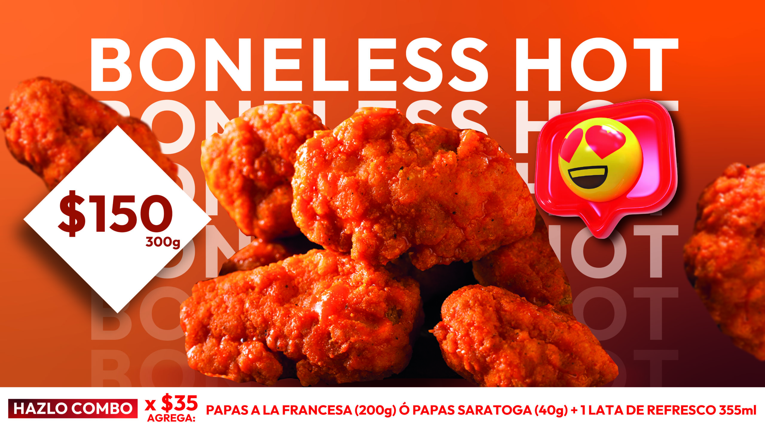 boneless hot