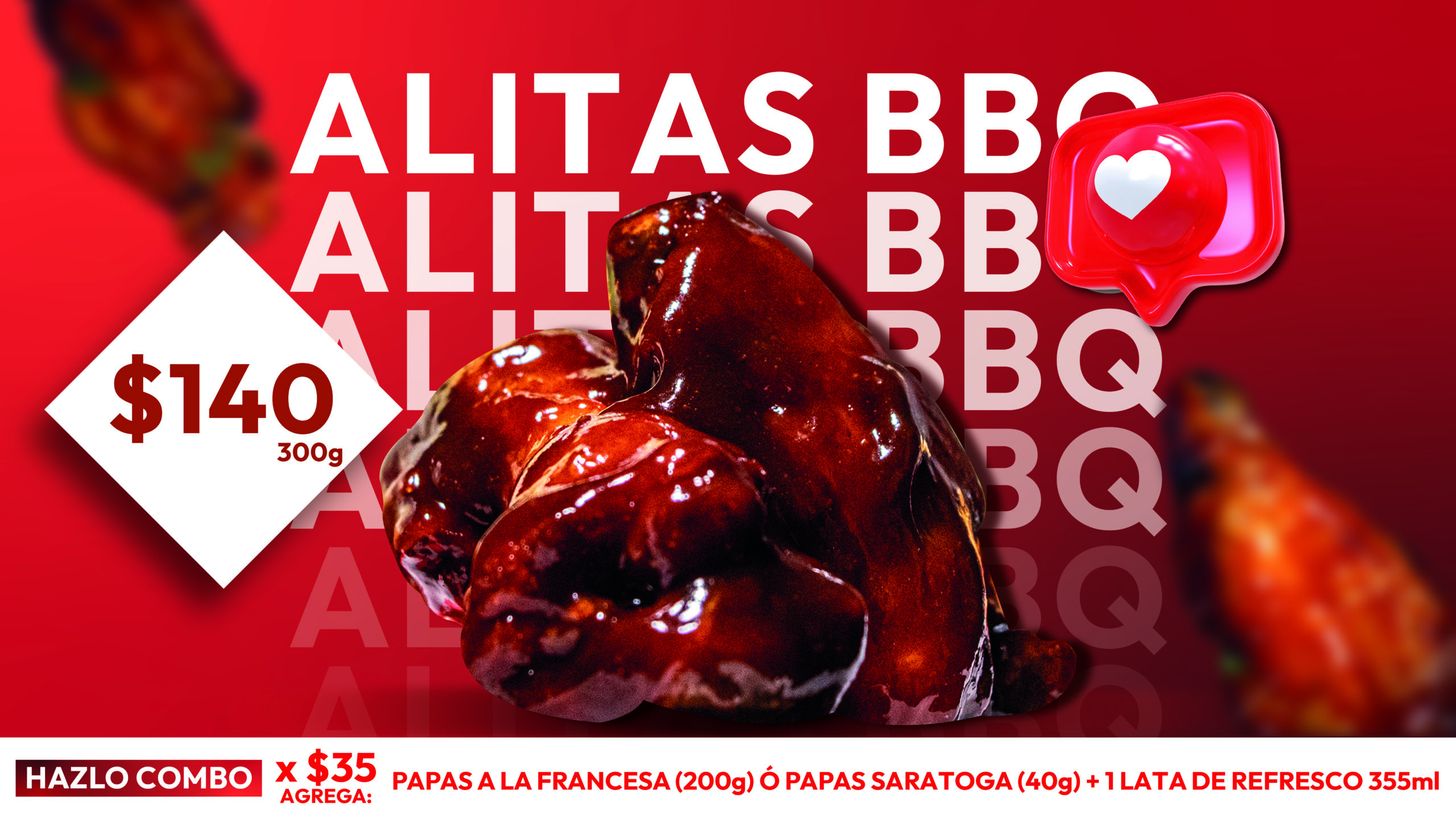 alitas bbq